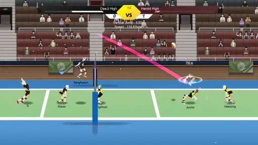 The Spike Cross - Volleyball screenshot