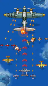 1945空軍：飛行機シューティングゲーム screenshot