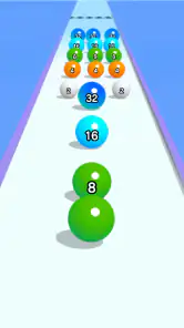 Ball Run 2048: ボール巨大化ランゲーム screenshot