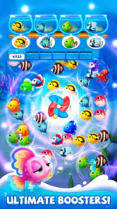 Fish Sort Puzzle: パズルゲーム screenshot