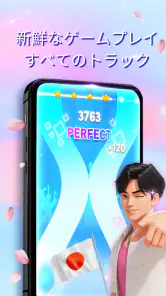 K-POP Tiles: ピアノリズムゲーム screenshot