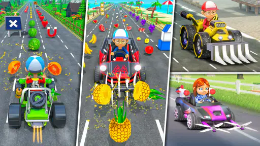 Mini Car Racing: 3D 車のゲーム screenshot