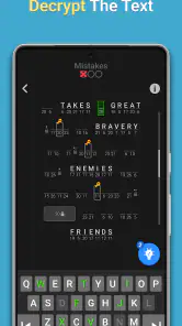 PlaySimple Cryptogram screenshot