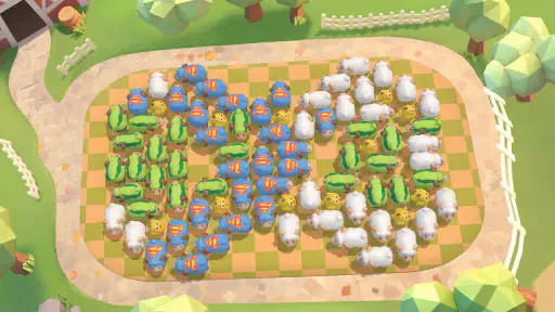 Sheep Dash：羊のゲームで動物をエスケープ！癒しのか screenshot