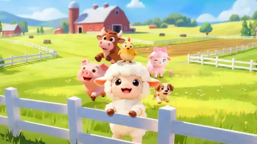 Sheep Dash：羊のゲームで動物をエスケープ！癒しのか screenshot