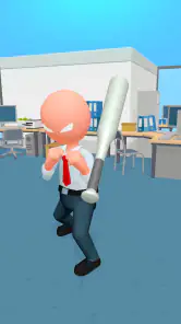 クレイジーなオフィス - スラップ＆スマッシュゲーム screenshot