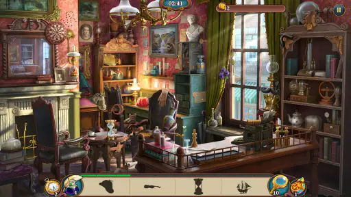 シャーロック：探偵とアイテムを探す3マッチパズルゲーム screenshot