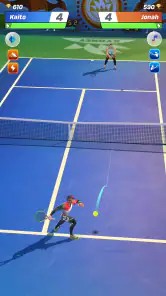 プロテニス対戦：マルチプレイヤーゲーム screenshot