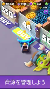 金とゴブリンの採掘：放置ゲームシミュレーション screenshot